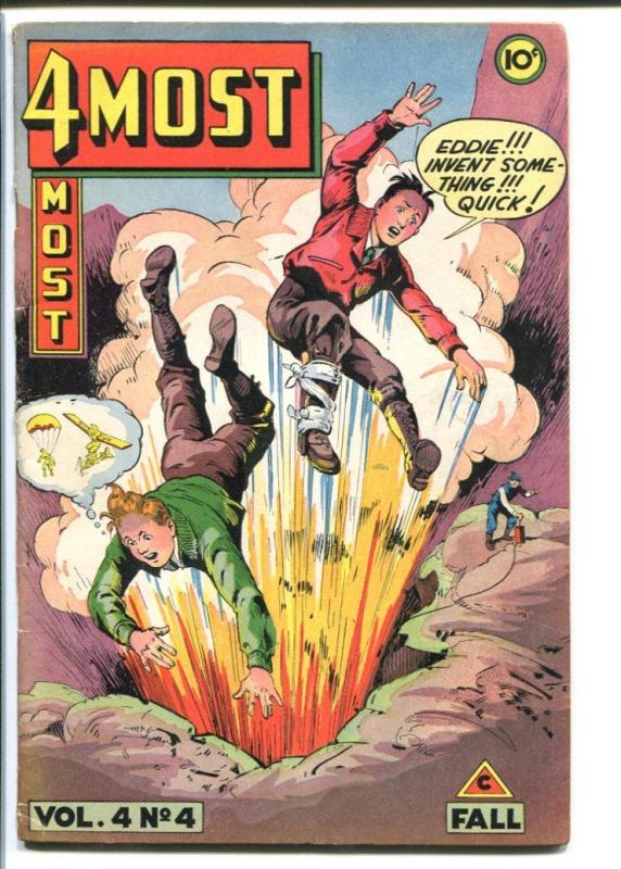 4MOST COMICS V.4#4-EXPLOSION COVER-VOLTO FROM MARS VG+