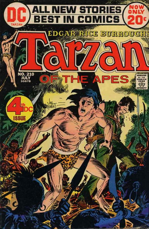 Tarzan (DC) #210 FN; DC | save on shipping - details inside