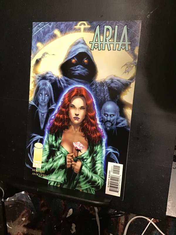 Aria #1 (1999) high-grade red haired beauty cover! NM- Wow