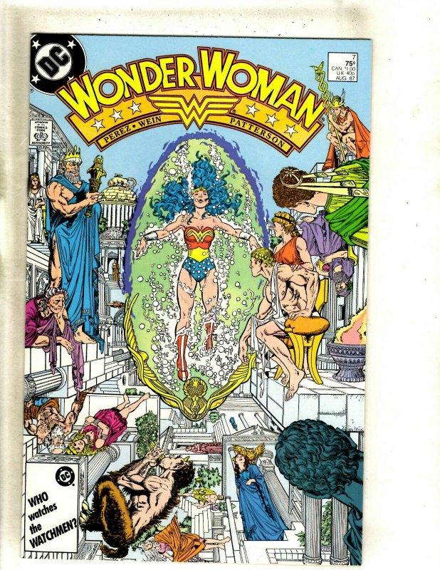 Wonder Woman # 7 NM DC Comic Book George Perez Batman Superman Flash Arrow HJ9