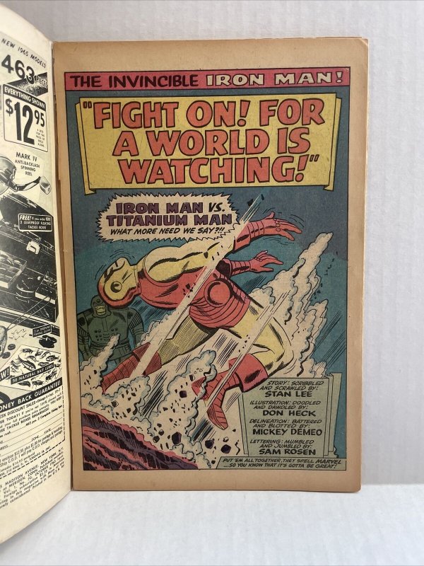 Tales Of Suspense #70 READER