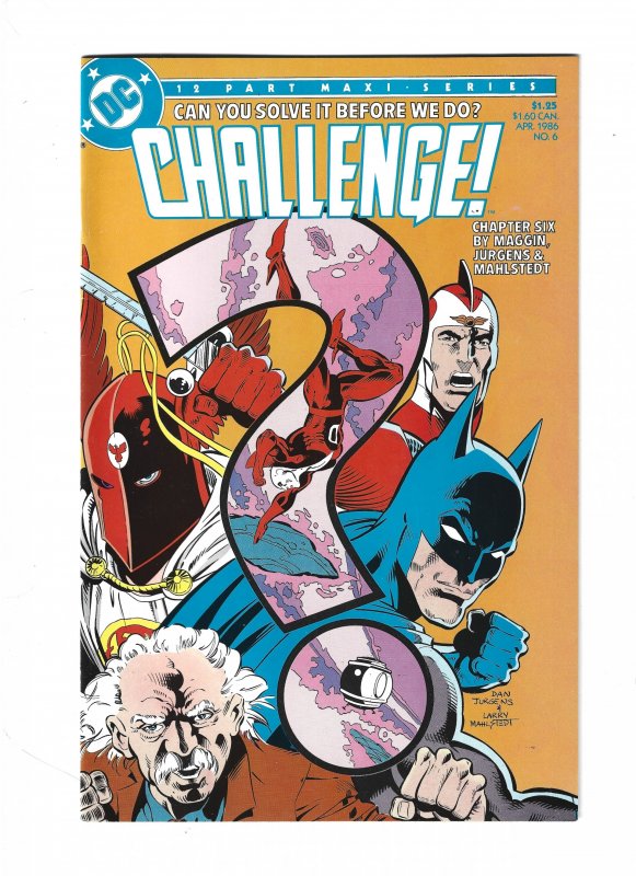 DC Challenge #3 through 6(1986)