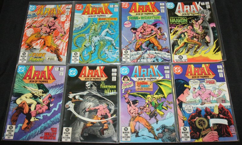 ARAK BRONZE AGE COMIC LOT/RUN 18PC (VF-NM)