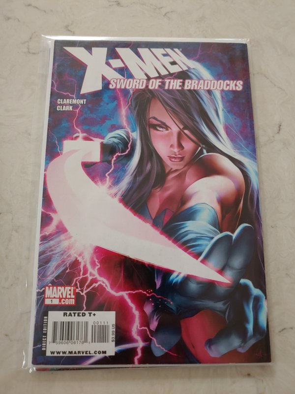 X-Men: Sword of the Braddocks  #1 (2009) vf+