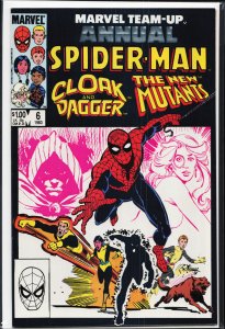 Marvel Team-Up Annual #6 (1983) New Mutants
