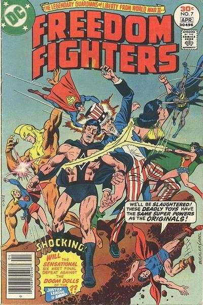 Freedom Fighters (1976 series) #7, VF (Stock photo)