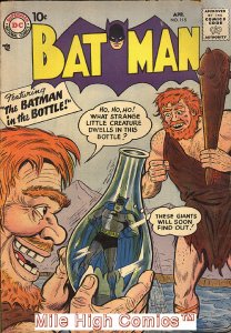 BATMAN  (1940 Series)  (DC) #115 Very Good Comics Book