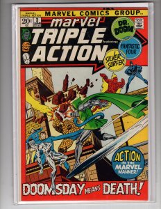 Marvel Triple Action #3 (1972) DOOMSDAY MEANS DEATH!   / ID#22