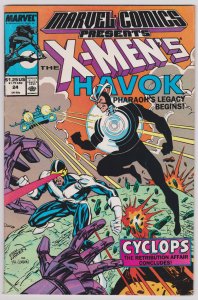 Marvel Comics Presents #24 (F-) Havoc/Cyclops