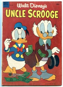 UNCLE SCROOGE #4-CARL BARKS ART-1953-DISNEY VG 