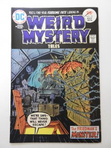 Weird Mystery Tales #20 (1975) The Friedman's Monster! Solid VG Condition!