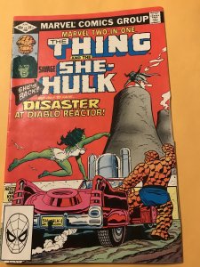 MARVEL TWO-IN-ONE #88 : 6/82 Fn; The Thing & SHE-HULK, Nuclear Reactor story