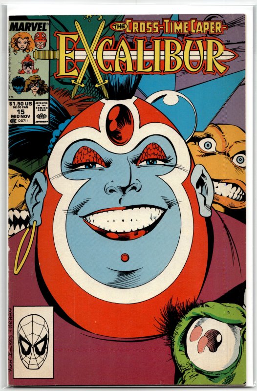 Excalibur #15 (1989) Excalibur