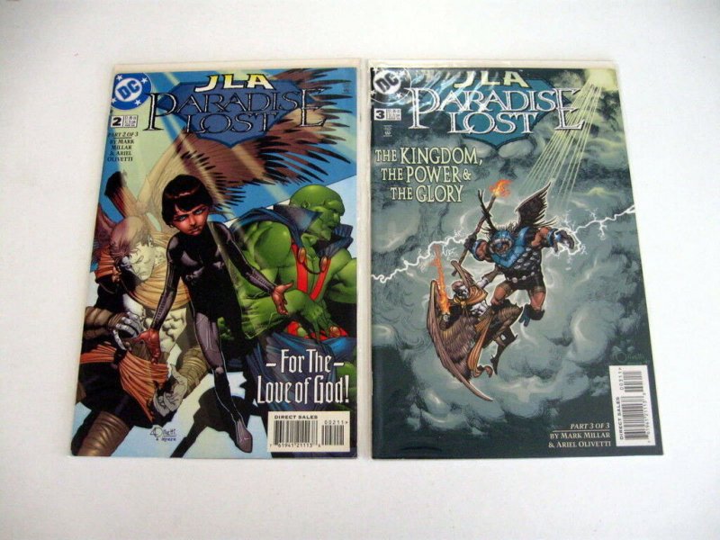 *JLA YEAR ONE #1-12, Paradise Lost SET  Marks Waid & Millar! 15 Books