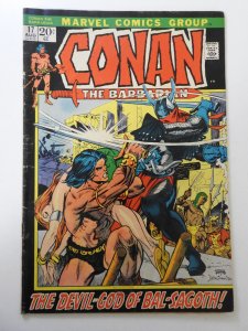 Conan the Barbarian #17 VG- Condition moisture stain