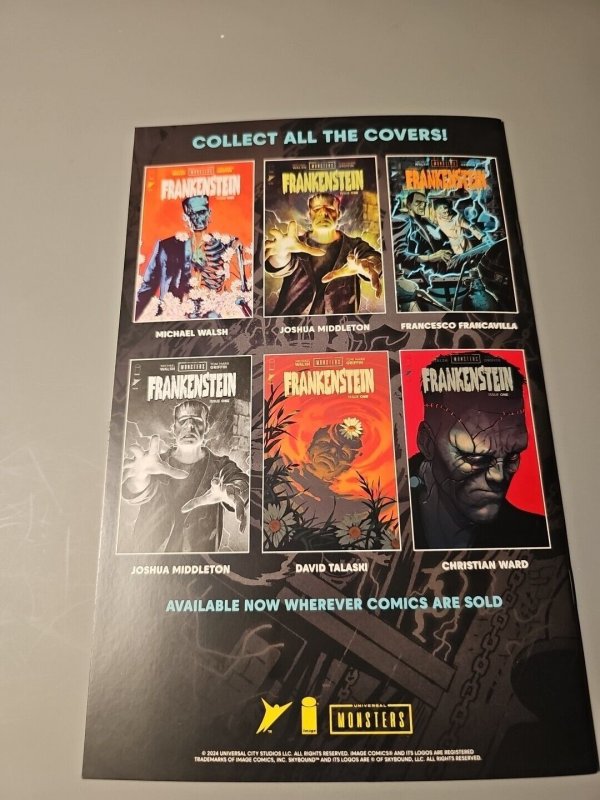 Universal Monsters Frankenstein 1 Michael Walsh New Halloween