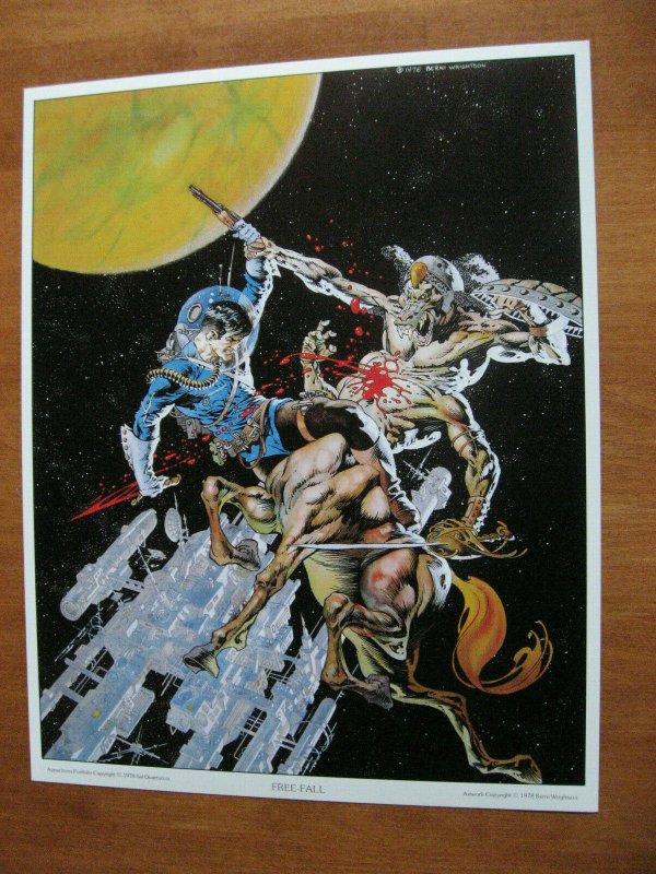 APPARITIONS PORTFOLIO BERNI WRIGHTSON 1978 FULL COLOR