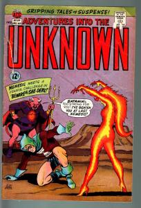 ADVENTURES INTO THE UNKNOWN #164-HORROR/SCI-FI-SILVER AGE-NEMEIS FR