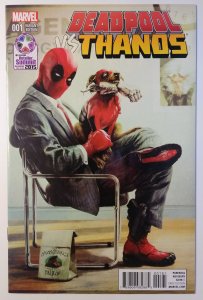 Deadpool vs. Thanos #1  (9.4, 2015) Tim Seeley, Retailer Summit Cover