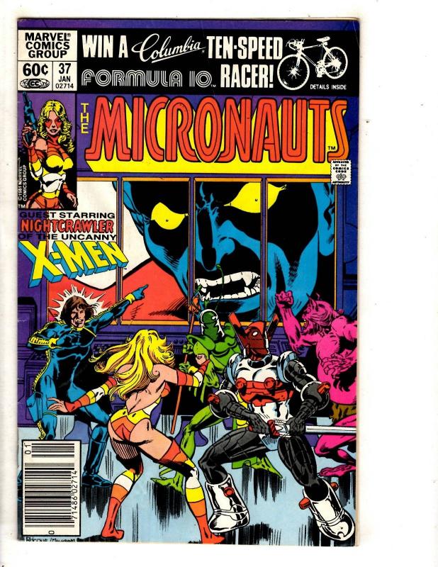 Lot Of 7 Micronauts Marvel Comic Books # 31 32 33 34 35 36 37 Inner Space RJ6