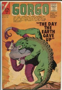 Gorgo #18 1964-Charlton-Steve Ditko-based on MGM monster movie-robot cover-VG/FN 