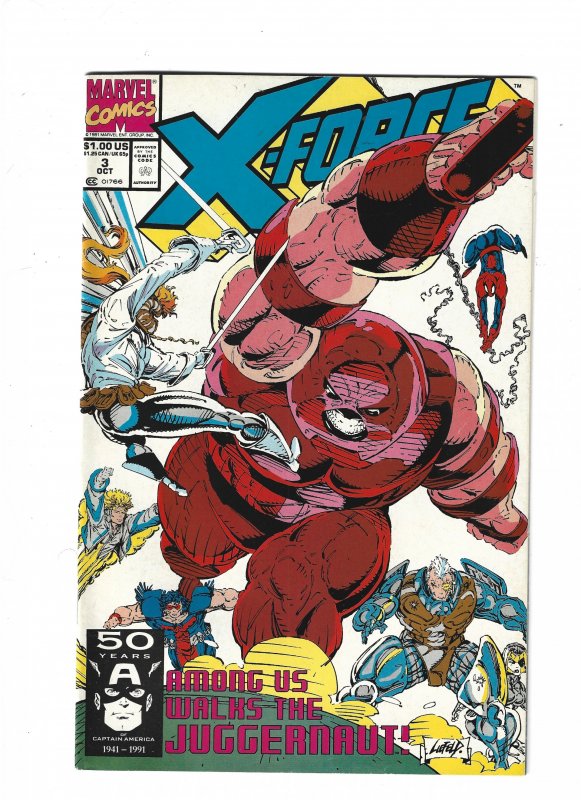 X-Force #3 through 9 (1991)