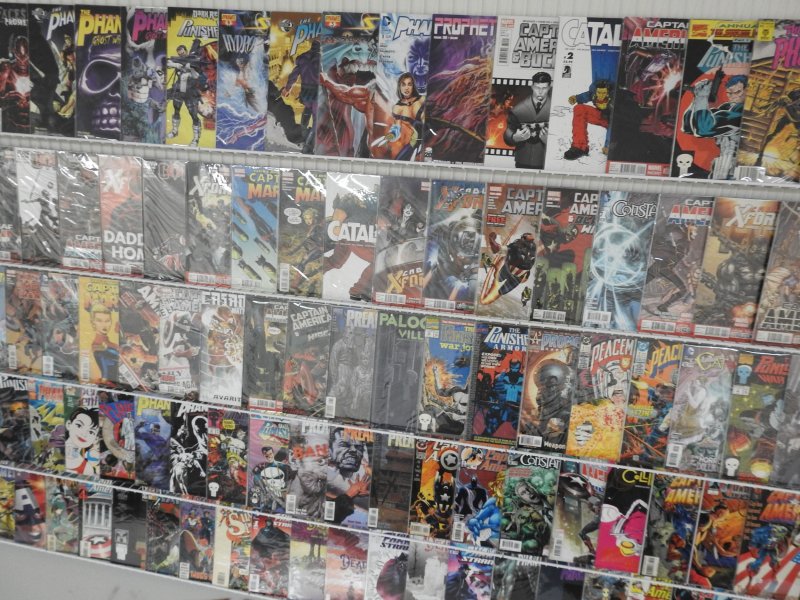 Huge Lot 120+ Comics W/ Preacher, Captain America,  Phantom+ Avg VF Condition!