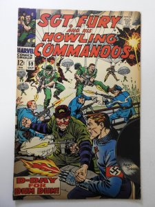 Sgt. Fury #59 (1968) VG+ Condition