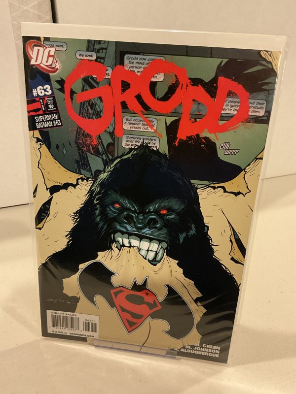 Superman/Batman 63  9.0 (our highest grade)  2009  Gorilla Grodd!