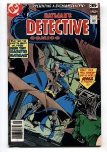 DETECTIVE COMICS #477-Cameo appearance of CLAYFACE (Preston Payne)-batman