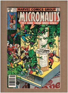 Micronauts #20 Marvel Comics 1980 VG 4.0