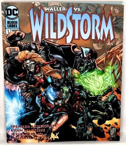 WALLER vs WILDSTORM #1 Eric Battle Variant Cover B DC Comics Black Label