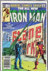 Iron Man #173 Newsstand Edition (1983) Iron Man