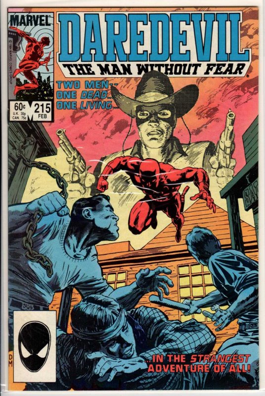 Daredevil #215 Direct Edition (1985) 9.4 NM