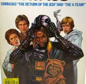 MAD Magazine Oct 1983 #242 Star Wars Return Of The Jedi Mr T The A Team Parody 