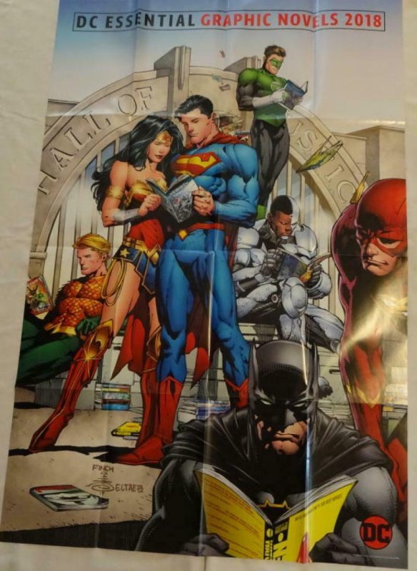 DC ESSENTIAL Promo Poster, 24 x 36, 2018, DC, Unused more in our store 117 