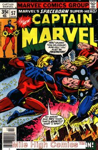 CAPTAIN MARVEL  (1968 Series)  (MARVEL) #57 Very Good Comics Book