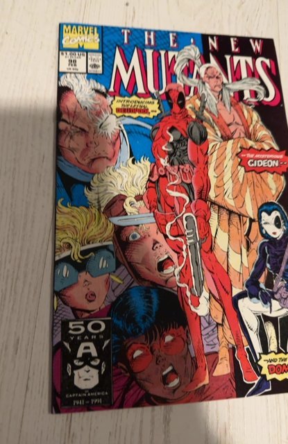 The New Mutants #98 (1991)1st Deadpool higher grade 9.0 better