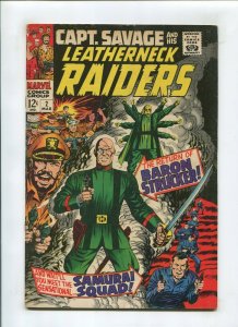 CAPT SAVAGE #2 (6.0) *FISHERMAN* RETURN OF BARON STRUCKER 1968