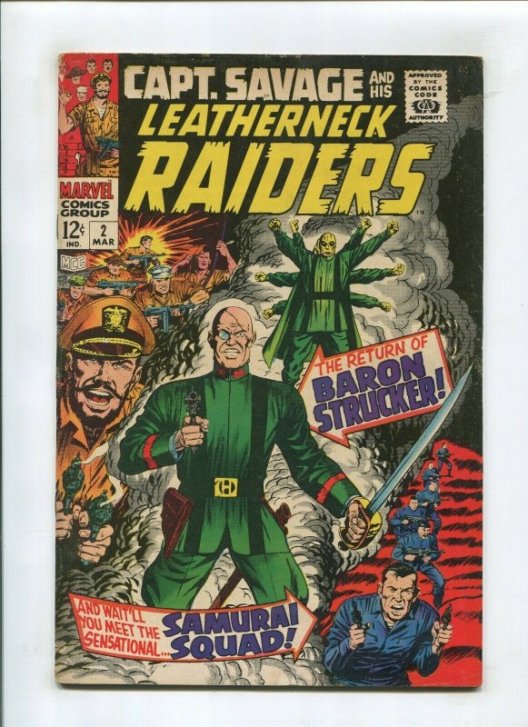 CAPT SAVAGE #2 (6.0) *FISHERMAN* RETURN OF BARON STRUCKER 1968