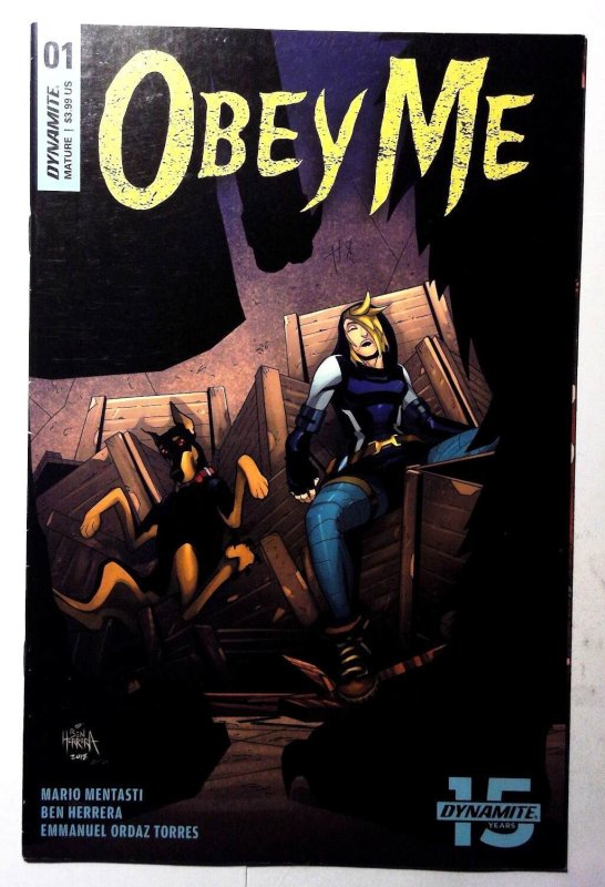 Obey Me #1 B (2019) Dynamite Entertainment Var Vanessa 1st Print Comic Book