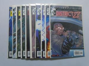 District X (2004) #1-10 Run - 8.0 VF - 2004