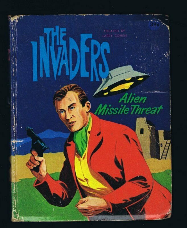 Invaders Alien Missle Threat ORIGINAL Vintage 1967 Whitman Big Little Book 12 B 