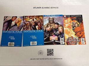 4 Fantastic Four Marvel Comic Books # 540 541 543 544 Avengers Thor Hulk 56 CT3