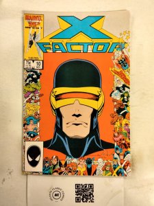 X-Factor #10 NM Marvel Comic Books Angel Beast Iceman Cyclops Jean Grey 25 HH85