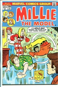 Millie The Model #200 1972-wacky cover-fashion pages-FN 