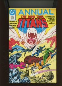 (1986) New Teen Titans Annual #2: COPPER AGE! WE COMBINE SHIPPING! (9.0/9.2)