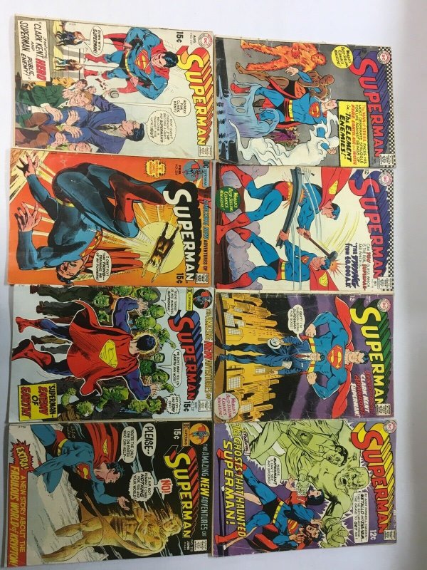 Silver Age Superman & Action Comics Lot 33 Different Average 4.0 VG