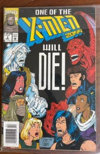 X-Men 2099 #3 Newsstand Edition (1993) X-Men 2099 