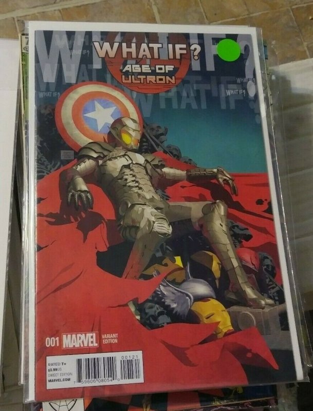 What If.? # 1 2018  Marvel age of ultron hank pym wasp IRON MAN   VARIANT COVER